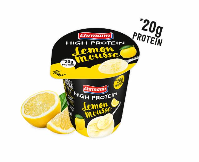 Fotografie - High Protein Lemon mousse Ehrmann