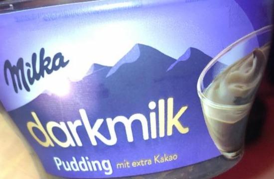 Fotografie - darkmilk jogurt Milka