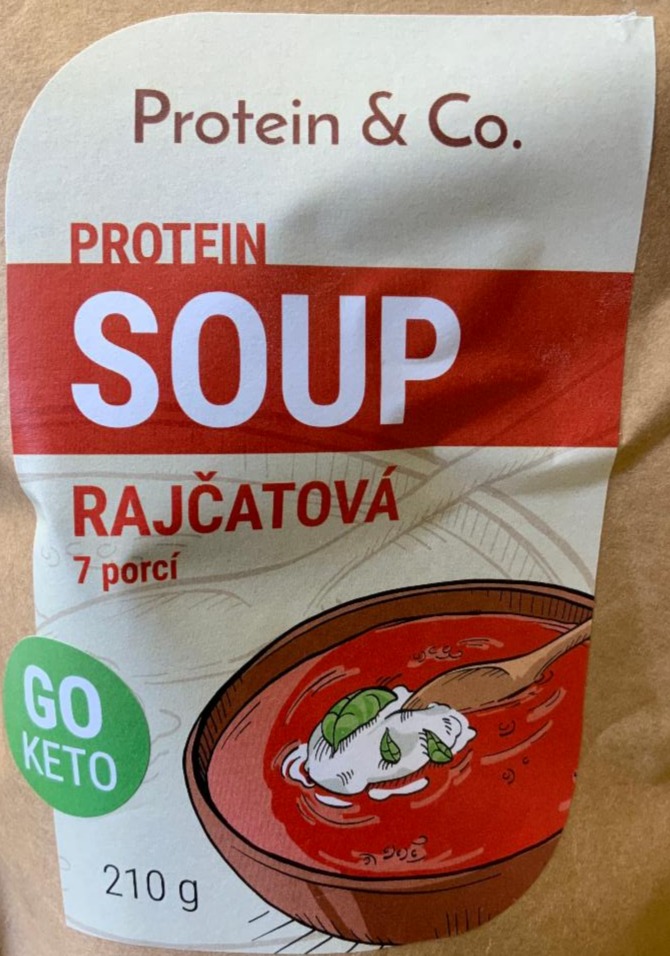 Fotografie - Protein soup rajčatová Protein & Co.