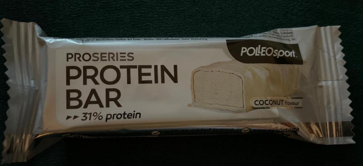 Fotografie - Proseries Protein bar coconut Polleo sport