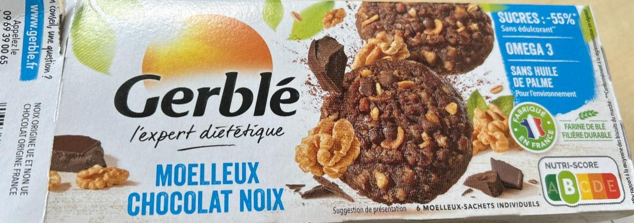 Fotografie - Moelleux chocolat noix Gerblé