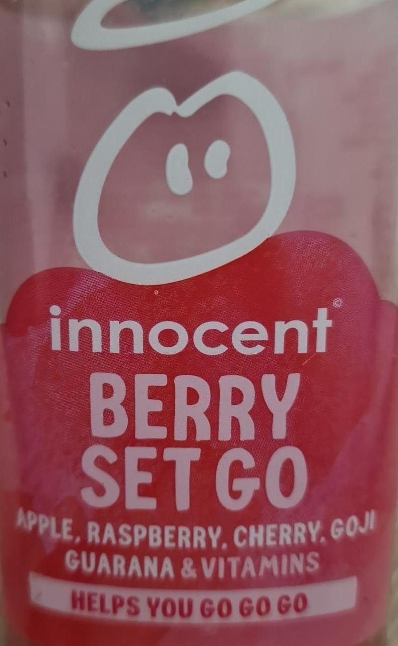 Fotografie - Berry set go apple, raspberry, cherry, goji, guarana & vitamins Innocent