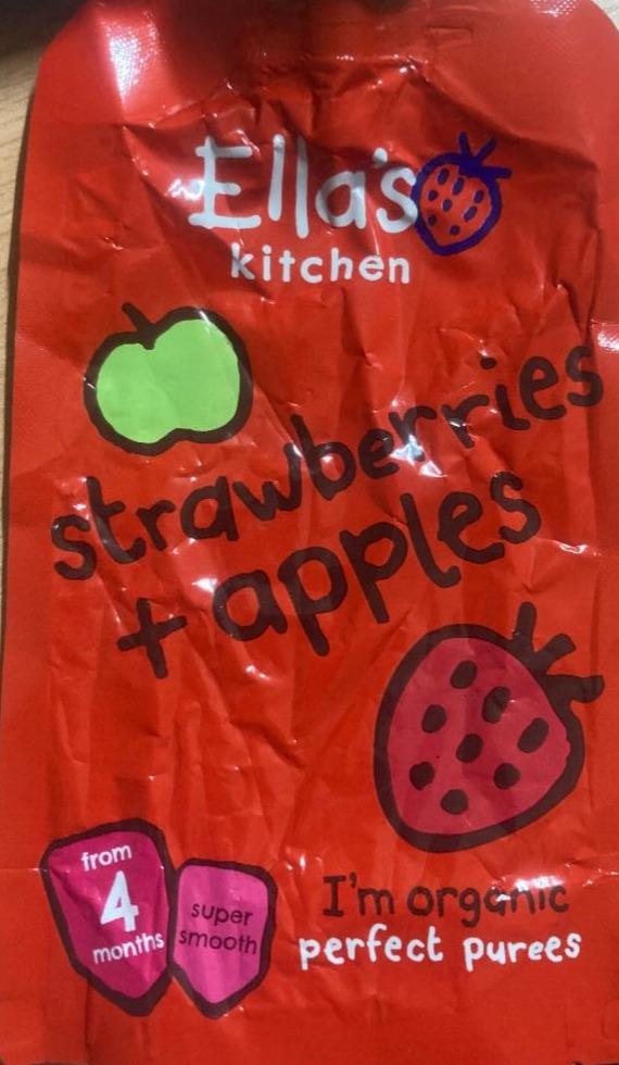 Fotografie - Strawberries + apples Ella's kitchen