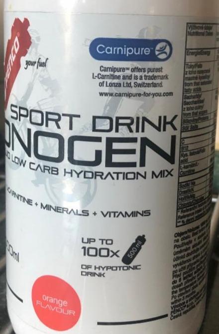 Fotografie - Sport Drink IONOGEN liquid low carb hydration mix pomeranč PENCO
