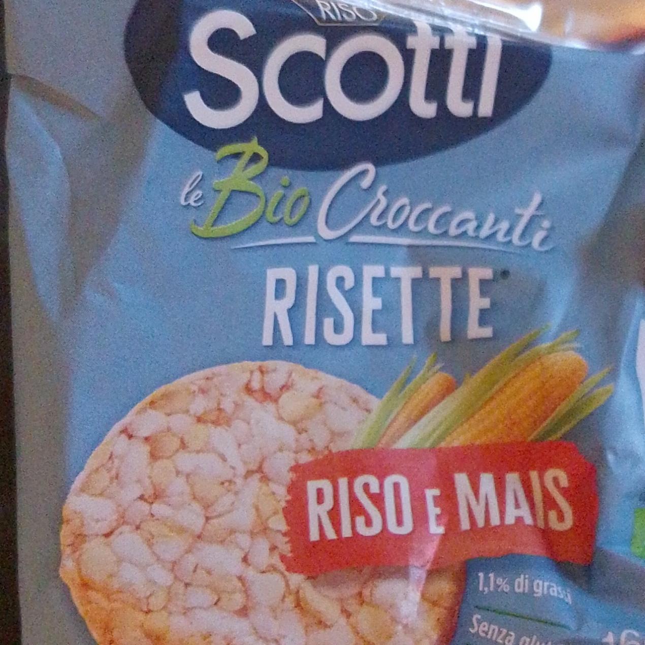 Fotografie - Le Bio Croccanti Risette Riso e Mais Riso Scotti
