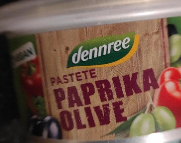 Fotografie - pastete paprika olive dennree