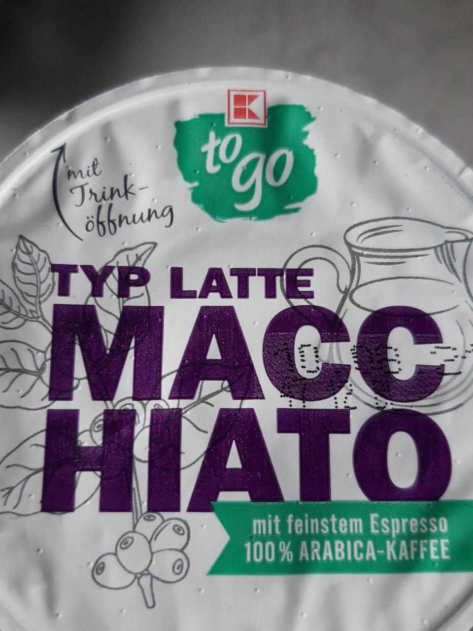 Fotografie - To go typ Latte Macchiato 