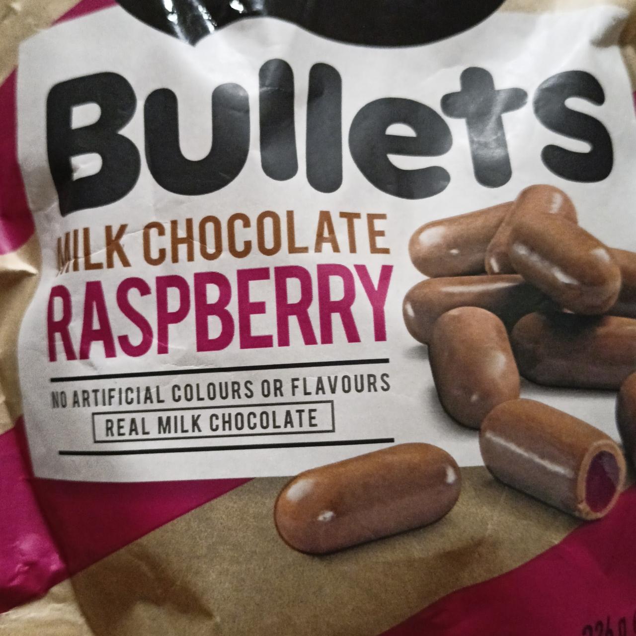 Fotografie - Bullets milk chocolate rasberry