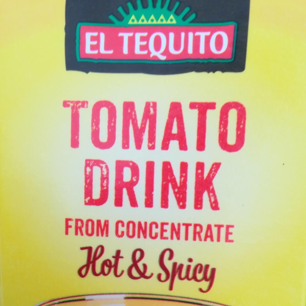 Fotografie - Tomato Drink Hot & Spicy El Tequito