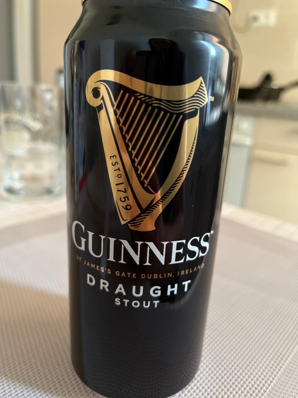 Fotografie - Pivo tmavé Guinness Draught