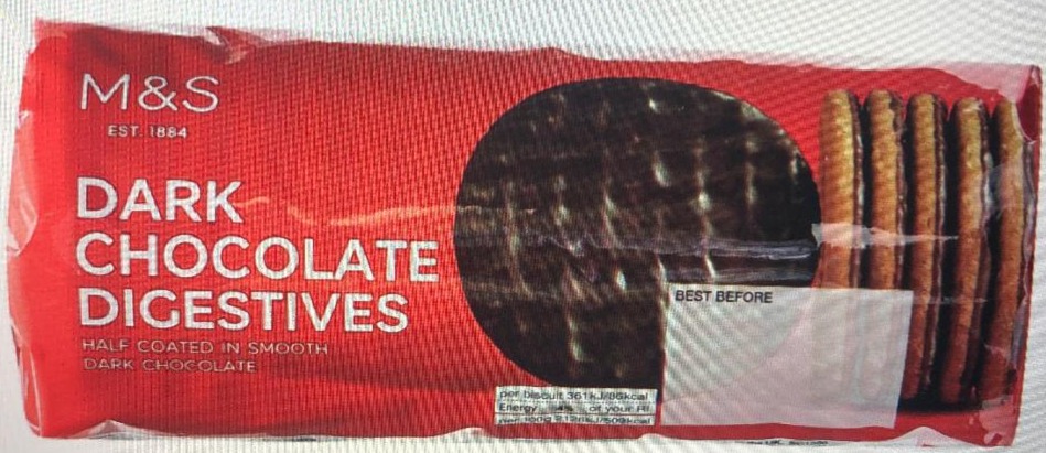 Fotografie - Dark Chocolate Digestives M&S