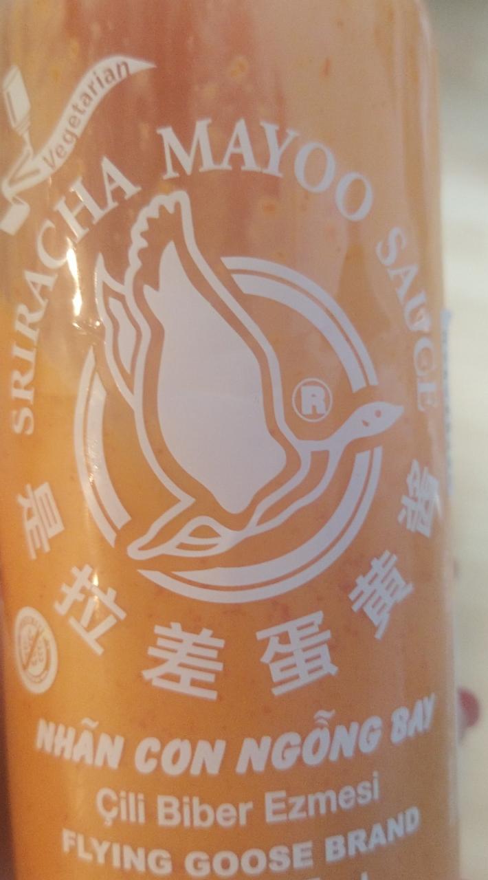 Fotografie - Sriracha Mayoo Sauce Flying Goose Brand