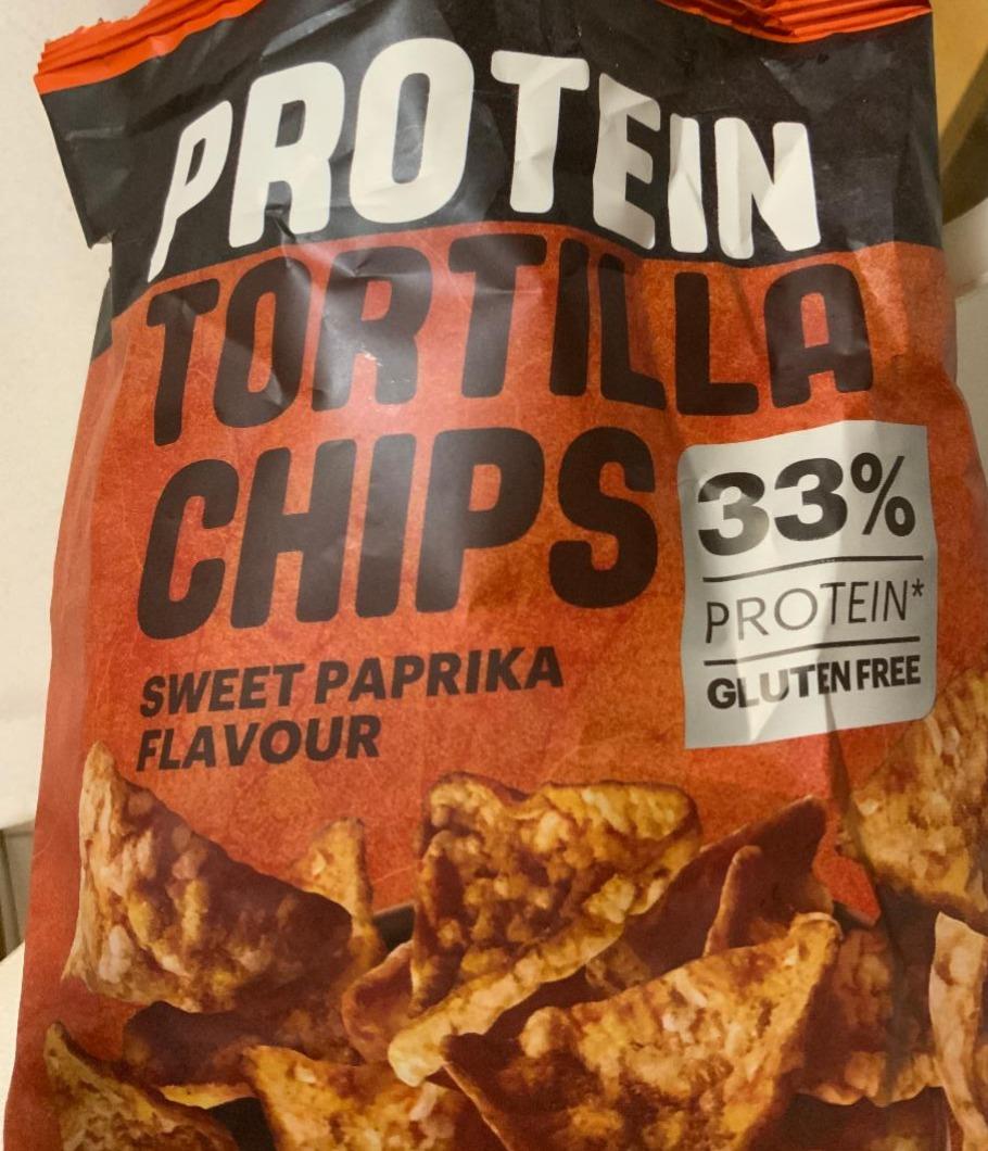 Fotografie - Protein Tortilla Chips Sweet Paprika Flavour