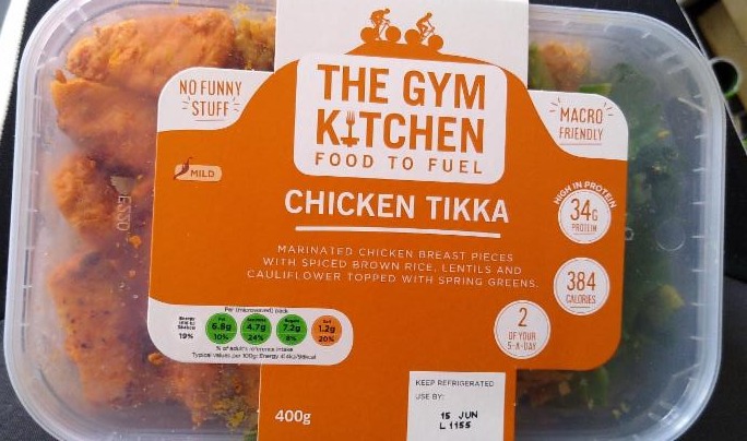 Fotografie - Chicken Tikka The Gym Kitchen