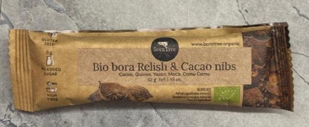 Fotografie - Bio bora Relish & Cacao Nibs Bora Tree