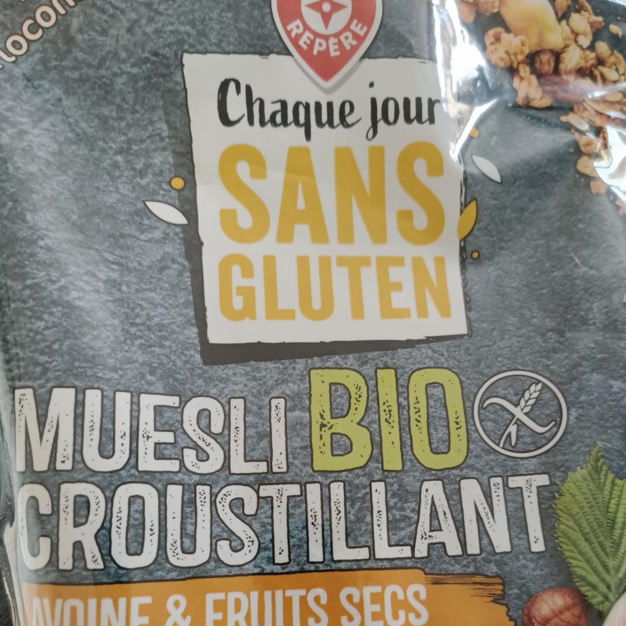 Fotografie - Muesli Bio Croustillant Chaque jour Sans Gluten