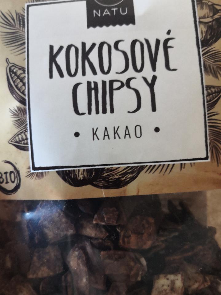 Fotografie - Kokosové chipsy kakao NATU