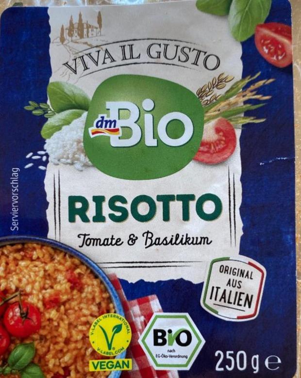 Fotografie - Risotto mit Tomate & Basilikum dmBio