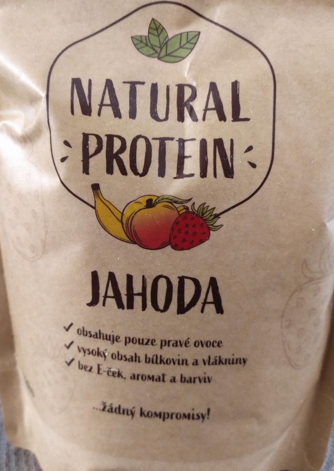 Fotografie - Sportuji - Jahoda Natural protein
