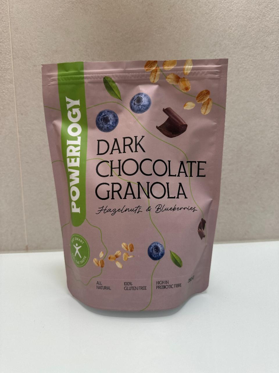 Fotografie - Dark chocolate granola Powerlogy