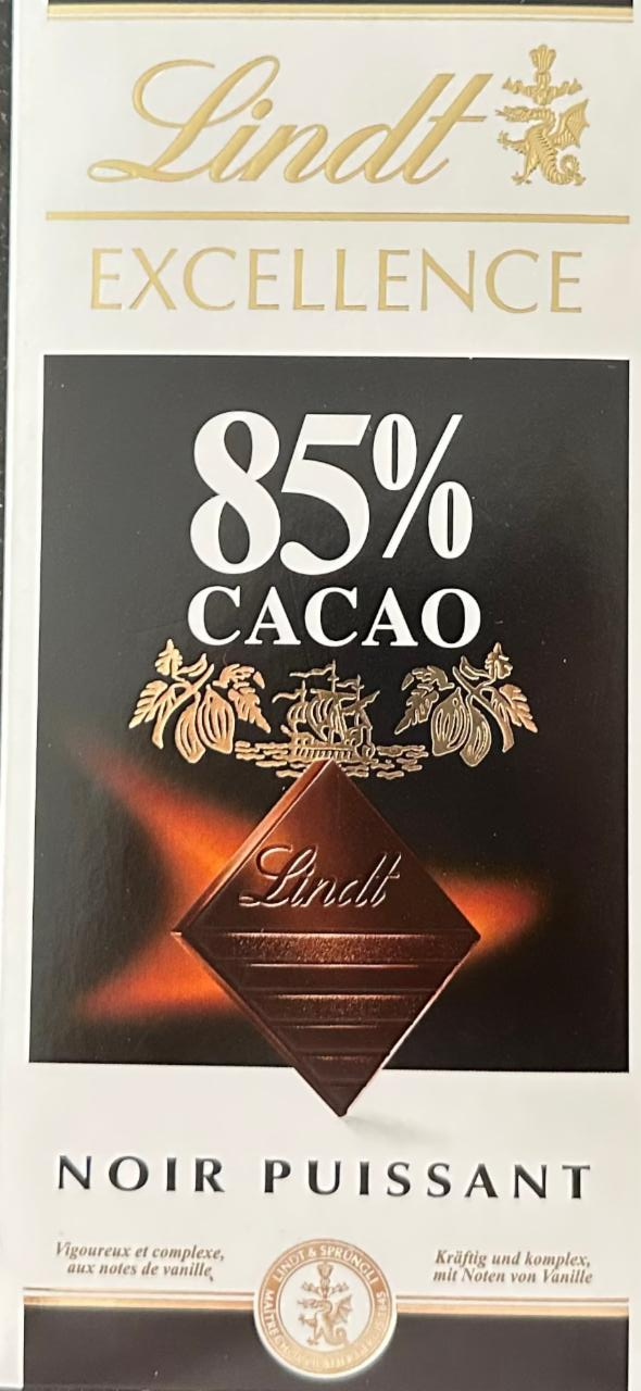 Fotografie - Excellence Mild 85% Cocoa Dark Lindt