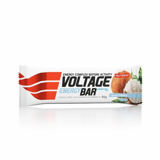 Fotografie - Voltage energy bar flavour coconut (kokos) Nutrend