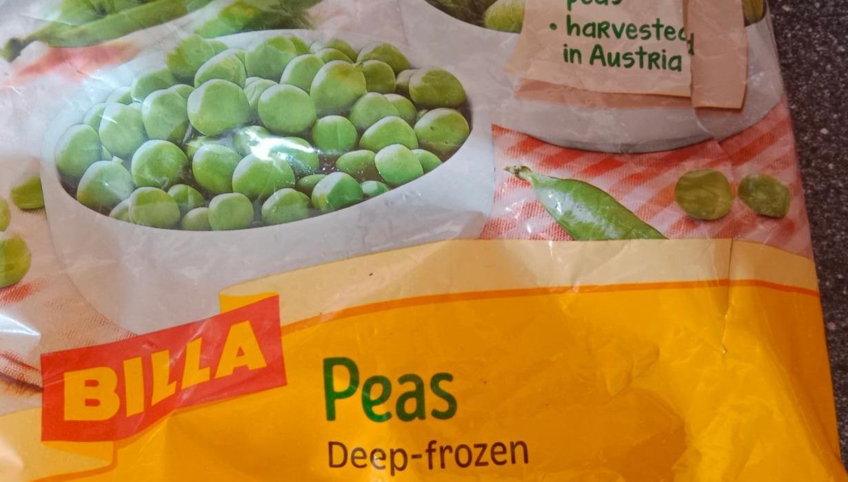 Fotografie - Peas Deep-frozen Billa
