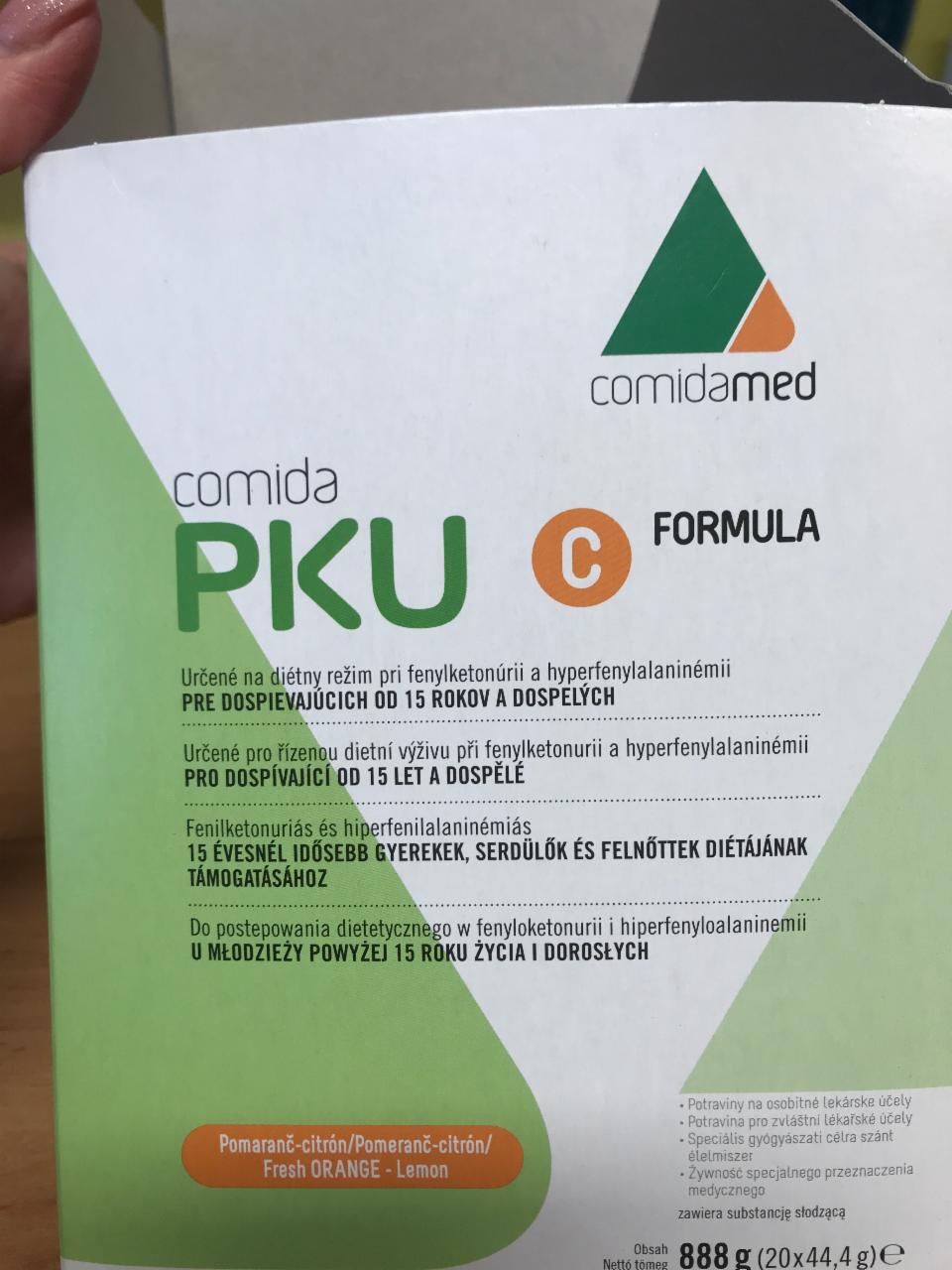 Fotografie - Comida PKU C Formula Orange Comidamed
