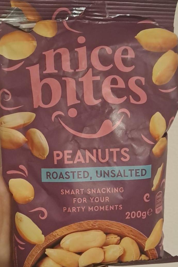 Fotografie - peanuts, roasted, unsalted Nice Bites