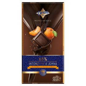 Fotografie - Mistrovská edice Hořká čokoláda 68% intenzivní a jemná meruňka se špetkou chilli Orion