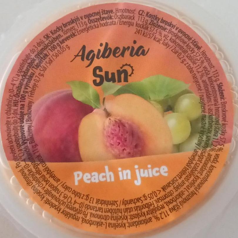 Fotografie - Sun Peach in juice Agiberia