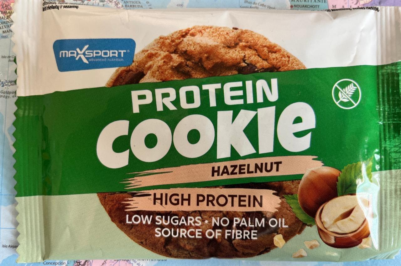 Fotografie - Protein Cookie Hazelnut MaxSport