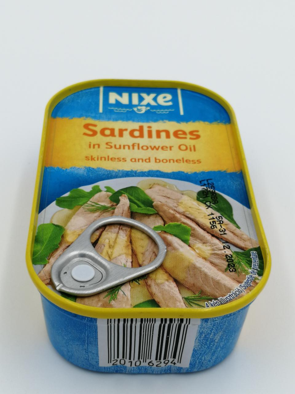 Fotografie - Sardinky ve slunečnicovém oleji NIXE