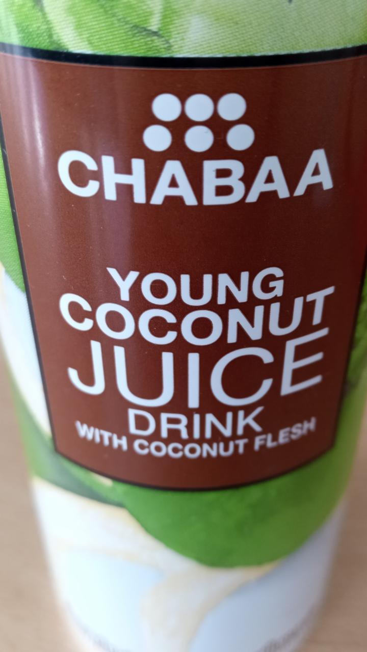 Fotografie - coconut juice Chabaa