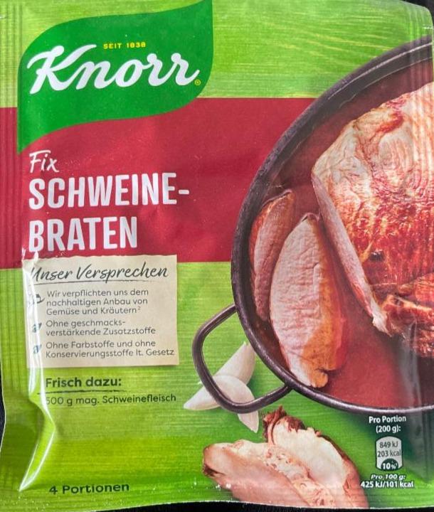 Fotografie - Schweine-braten Knorr