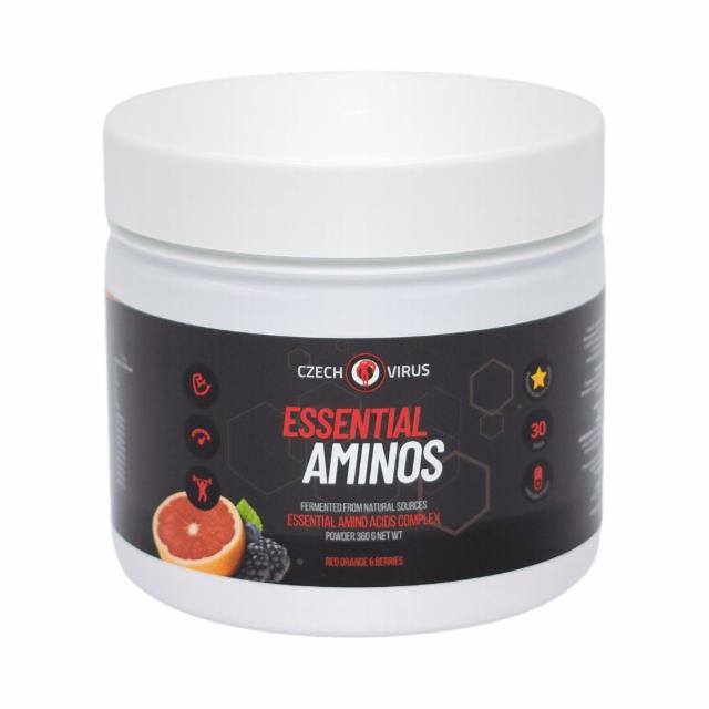Fotografie - Essential aminos Red Orange & Berries Czech Virus
