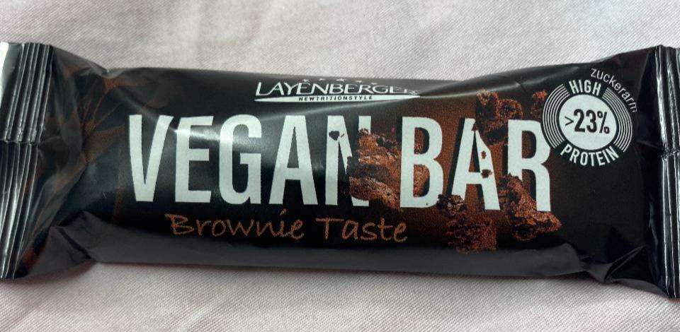 Fotografie - Vegan bar brownie taste Layenberger