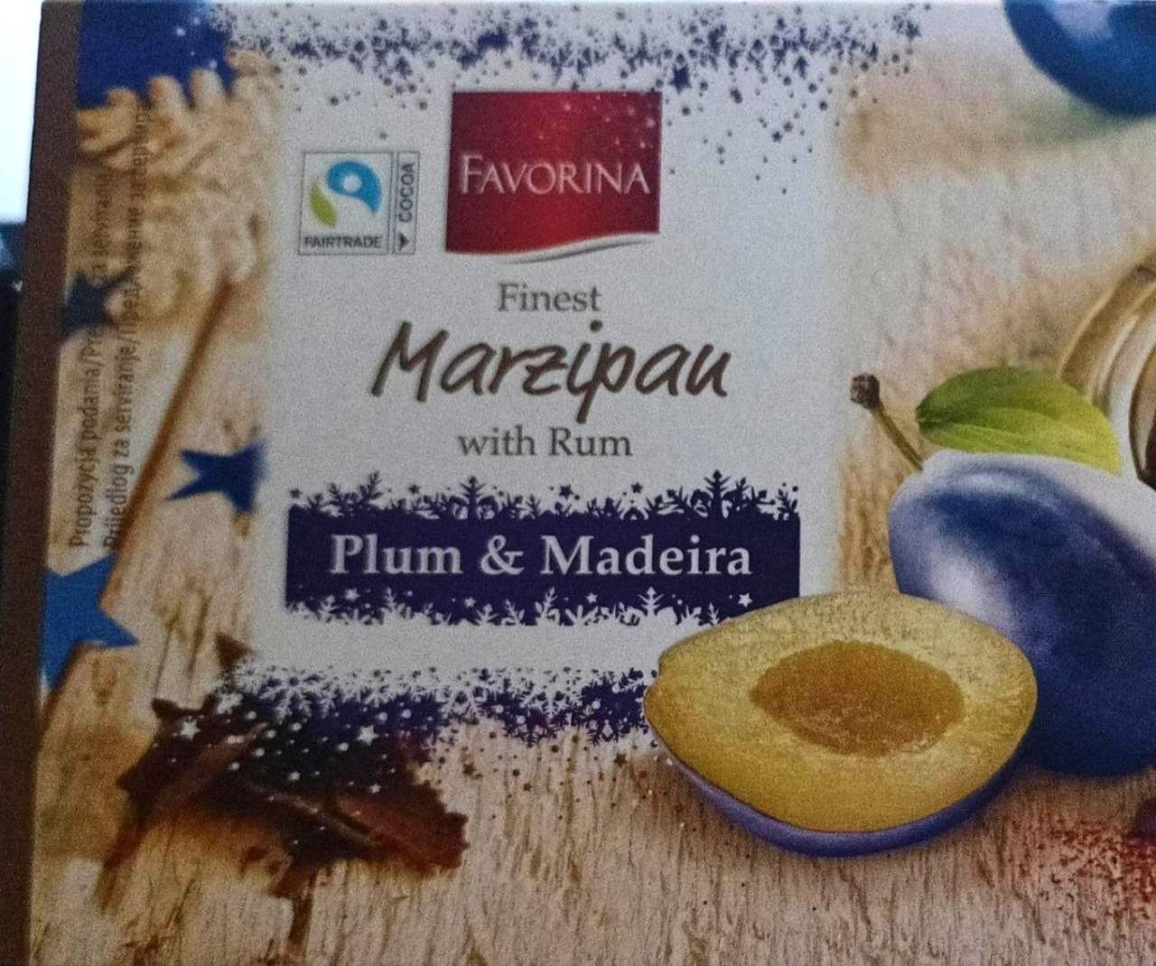Fotografie - Finest Marzipan with Rum Plum & Madeira Favorina