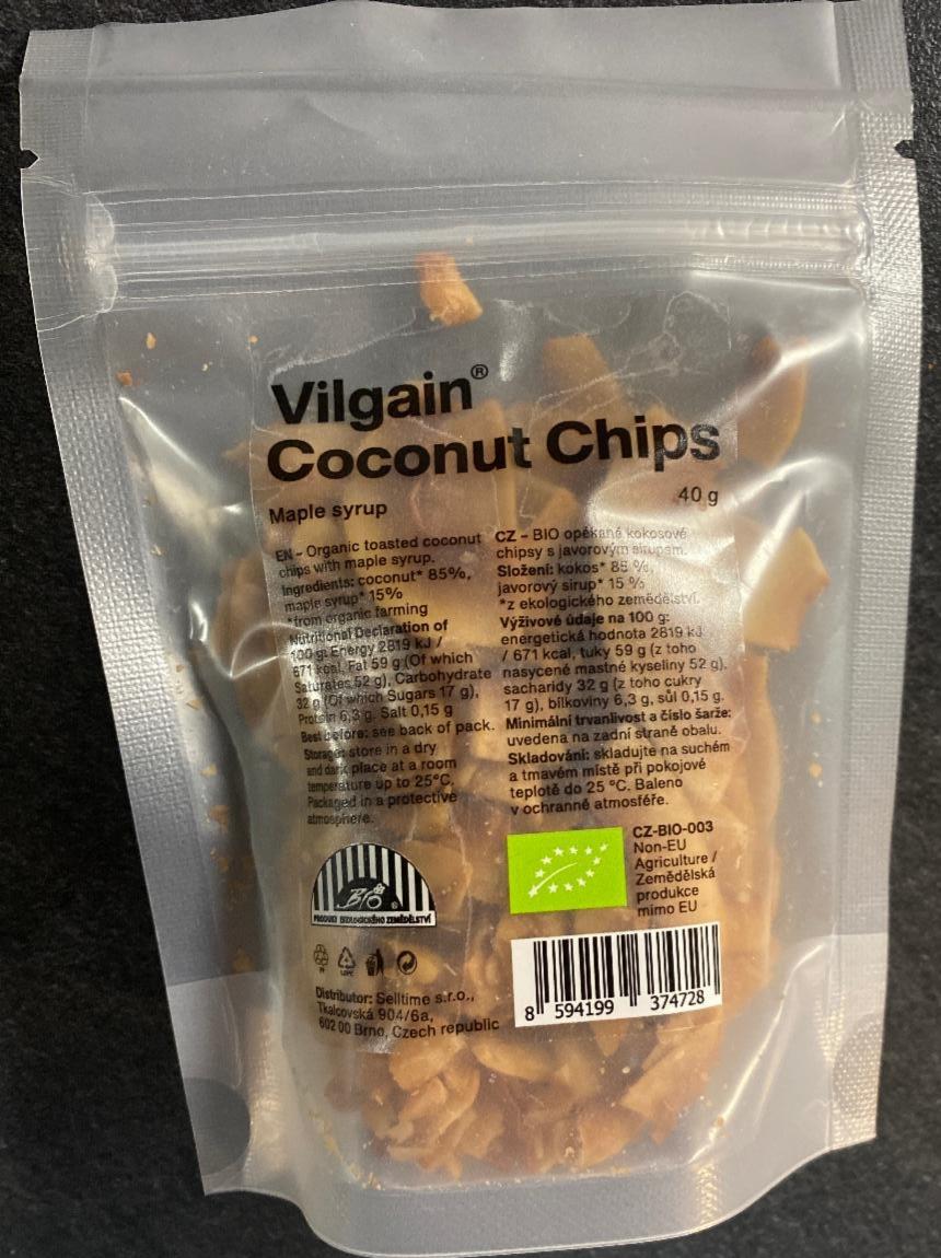 Fotografie - Coconut Chips Maple syrup Vilgain