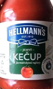 Fotografie - Jemný kečup s farmářskými rajčaty Hellmann's