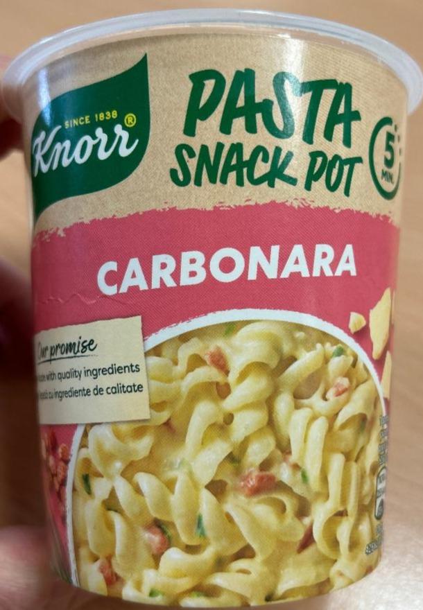 Fotografie - Pasta Snack Pot Carbonara Knorr