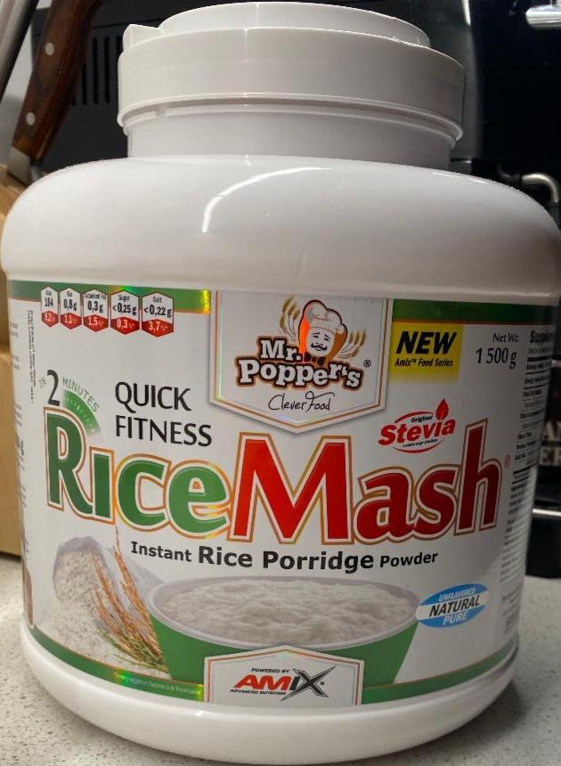 Fotografie - Mr.Popper's RiceMash instant Rice Porridge Natural Pure Amix
