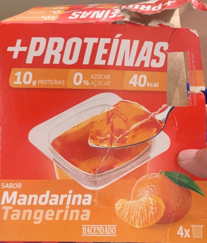 Fotografie - +Proteinas mandarina tangerina Hacendado