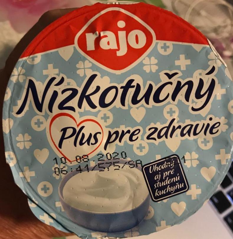 Fotografie - Rajo bílý nízkotučný jogurt pro zdraví