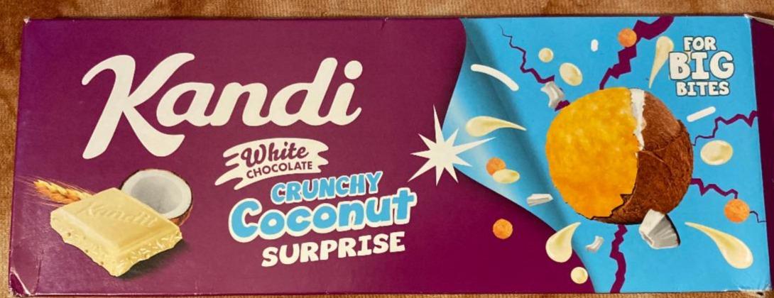 Fotografie - Crunchy Coconut surprise White Chocolate Kandi
