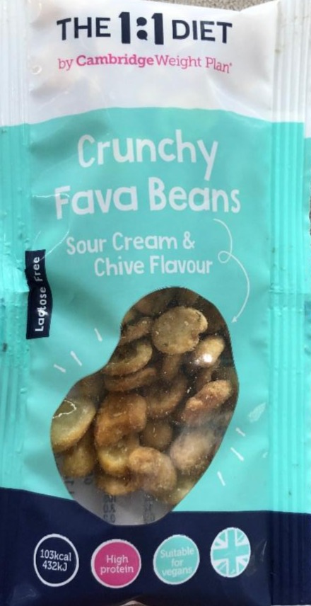 Fotografie - Crunchy fava beans sour cream & chive flavour Cambridge Weight Plan