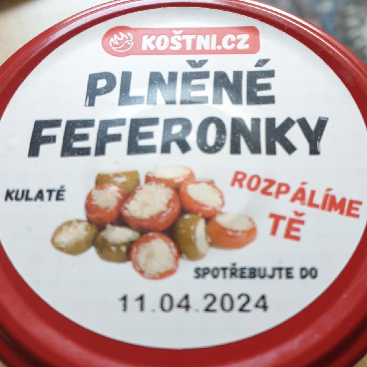 Fotografie - Plněné feferonky kulaté Koštni.cz