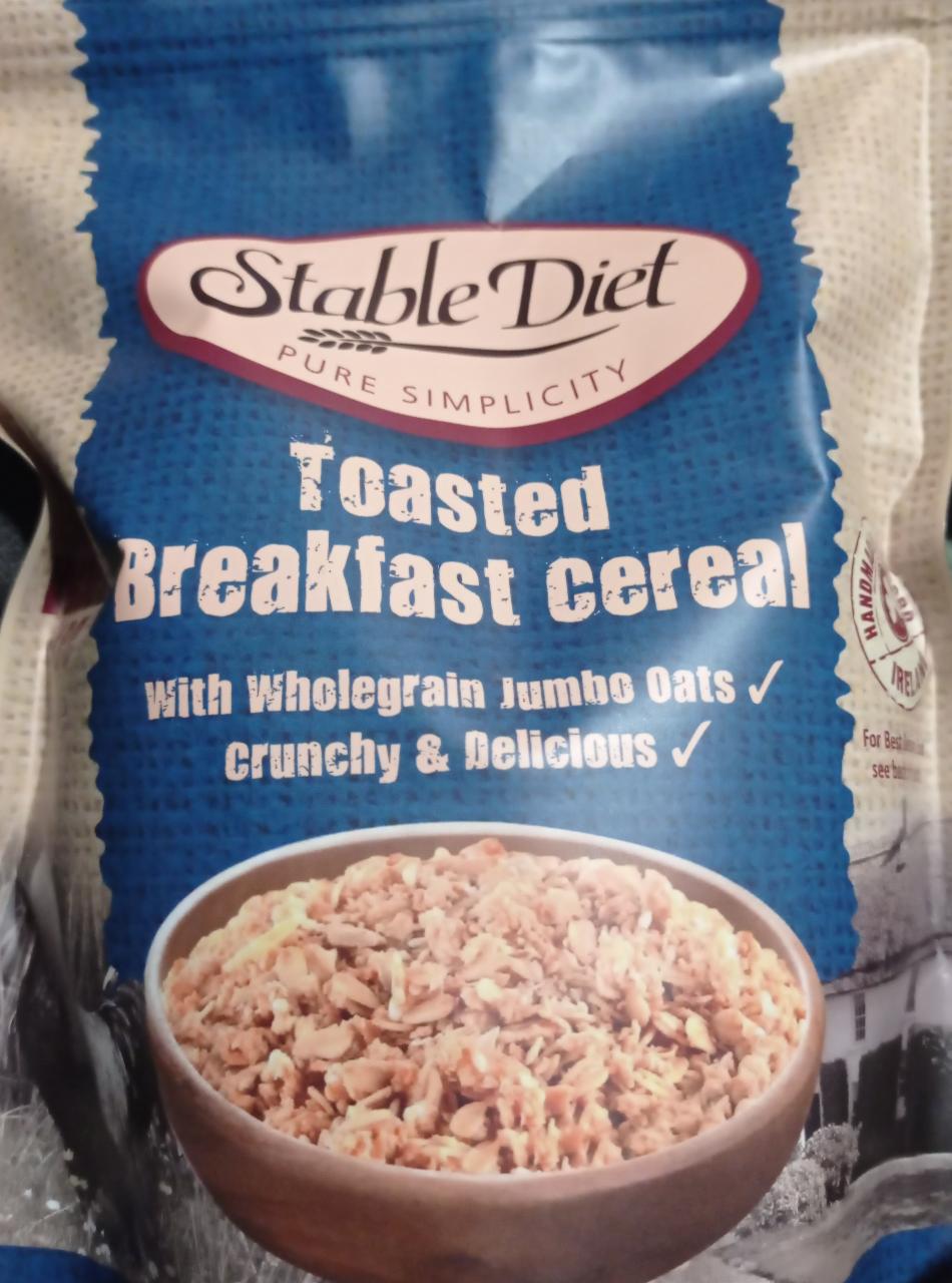 Fotografie - Toasted Breakfast cereal with wholegrain jumbo oats Crunchy & Delicious Stable Diet