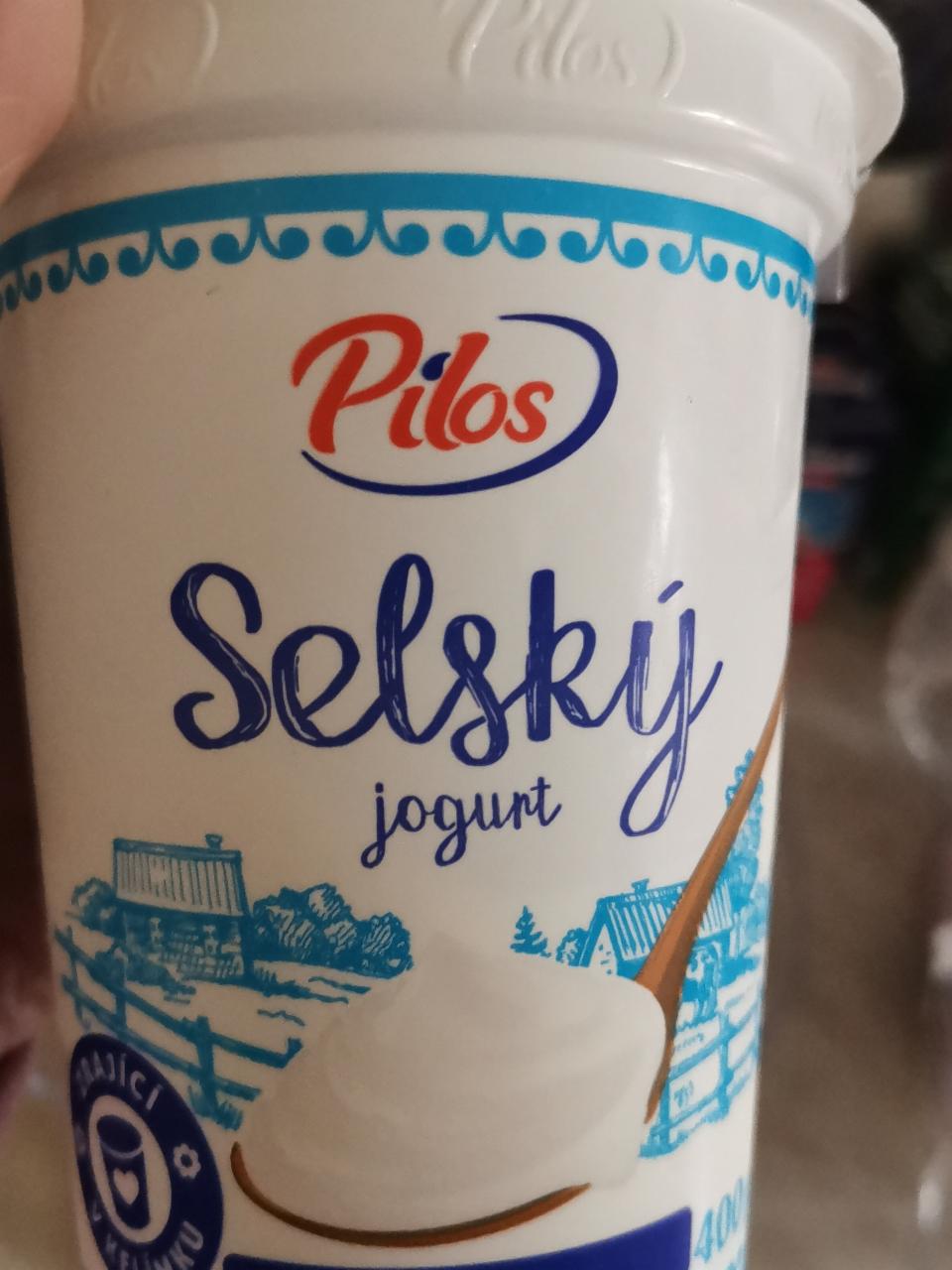 Fotografie - Selský jogurt bílý 3.5 % Pilos