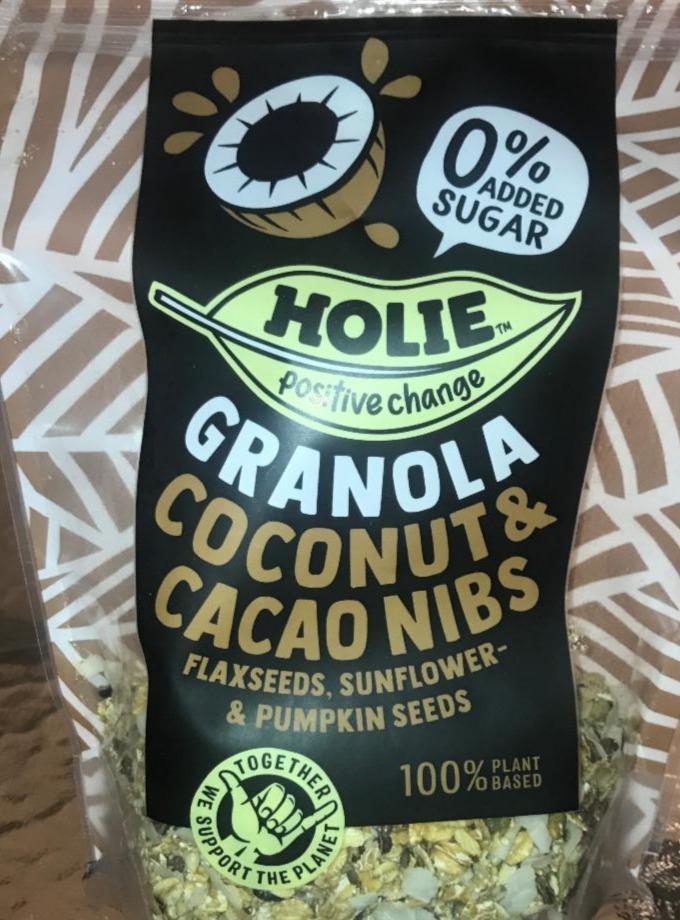 Fotografie - Holie granola coconuts&cacao nibs